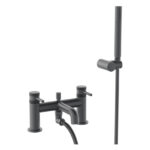 Scudo Core Bath Shower Mixer Gunmetal