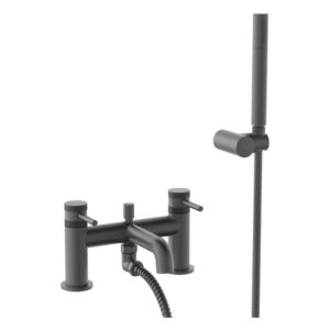 Scudo Core Bath Shower Mixer Gunmetal