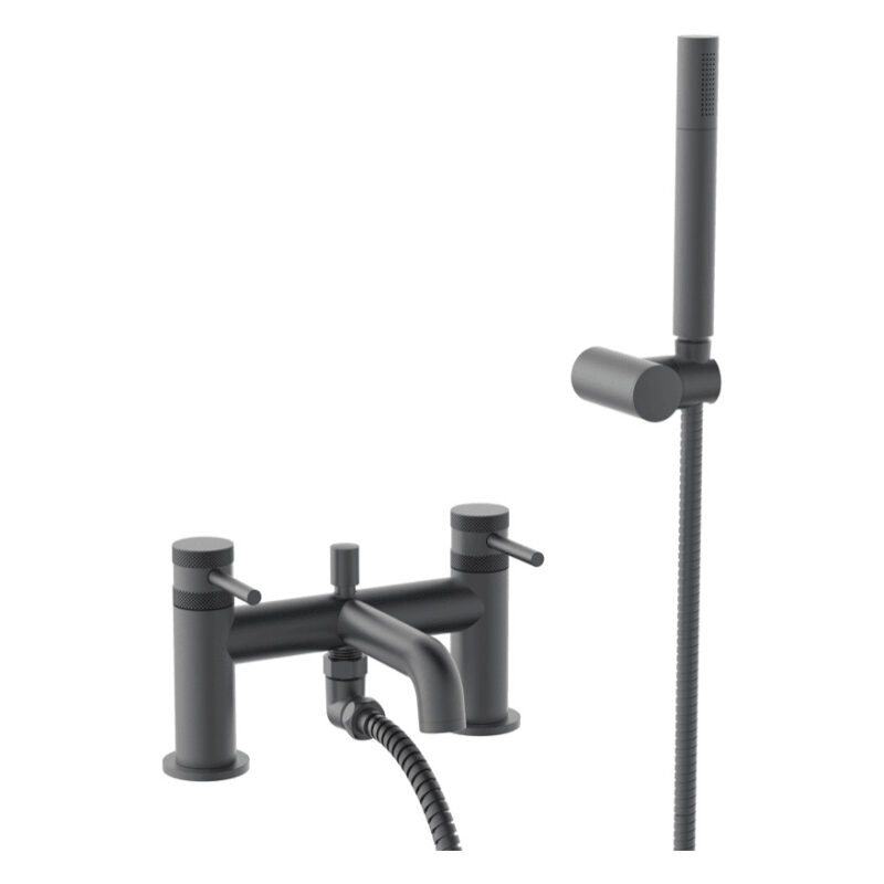 Scudo Core Bath Shower Mixer Gunmetal Scudo Core Bath Shower Mixer Gunmetal