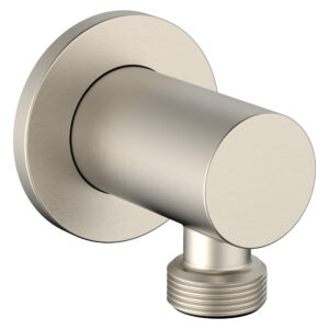 Scudo Round Outlet Elbow Brushed Nickel