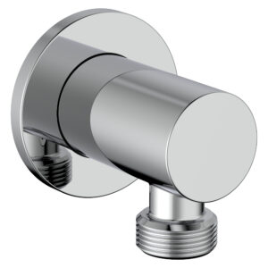 Scudo Round Outlet Elbow Chrome