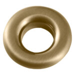Scudo Brass Round Overflow Insert