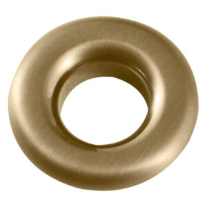 Scudo Brass Round Overflow Insert