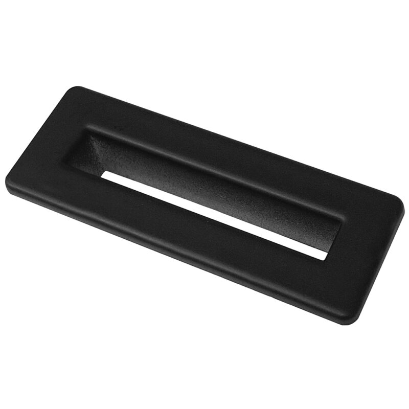 Scudo Black Rectangle Basin Overflow Insert Scudo Black Rectangle Basin Overflow Insert