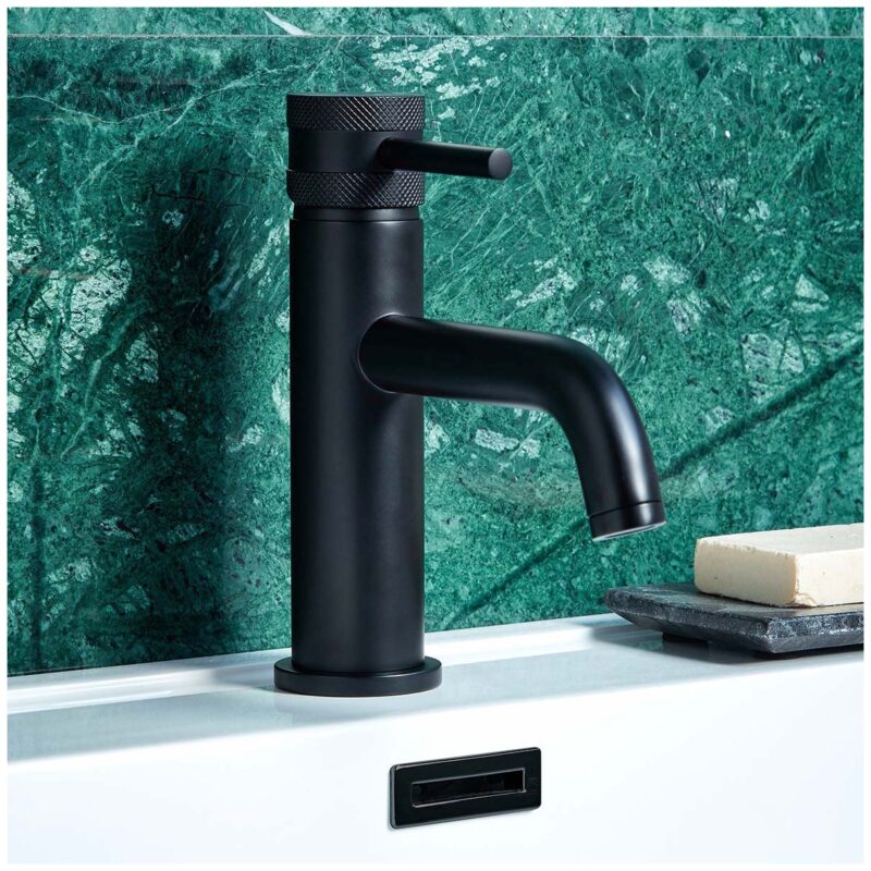 Scudo Black Rectangle Basin Overflow Insert