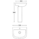 Scudo Porto Pedestal