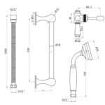 Scudo Traditional Riser Rail Kit