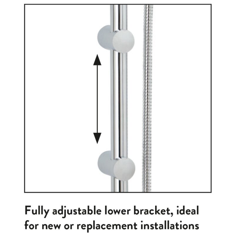 Scudo Middleton Slide Rail Kit with Adjustable Mounting Brackets