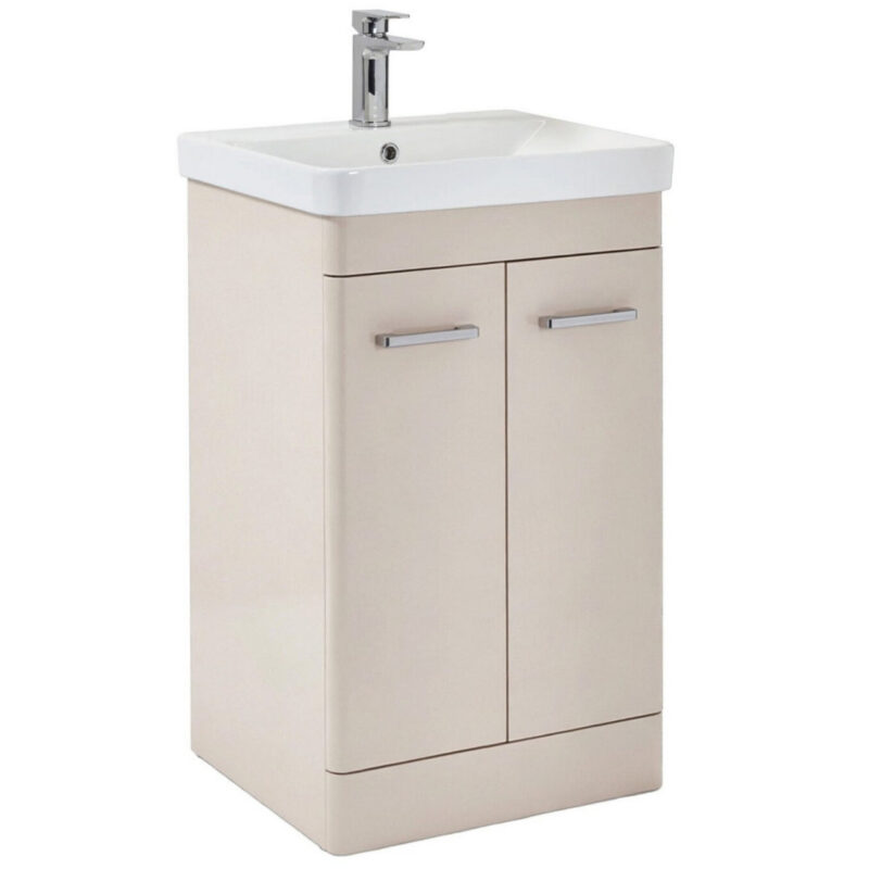 Scudo Rossini 600mm Floorstanding Vanity Unit & Basin Matt Stone Scudo Rossini 600mm Floorstanding Vanity Unit & Basin Matt Stone
