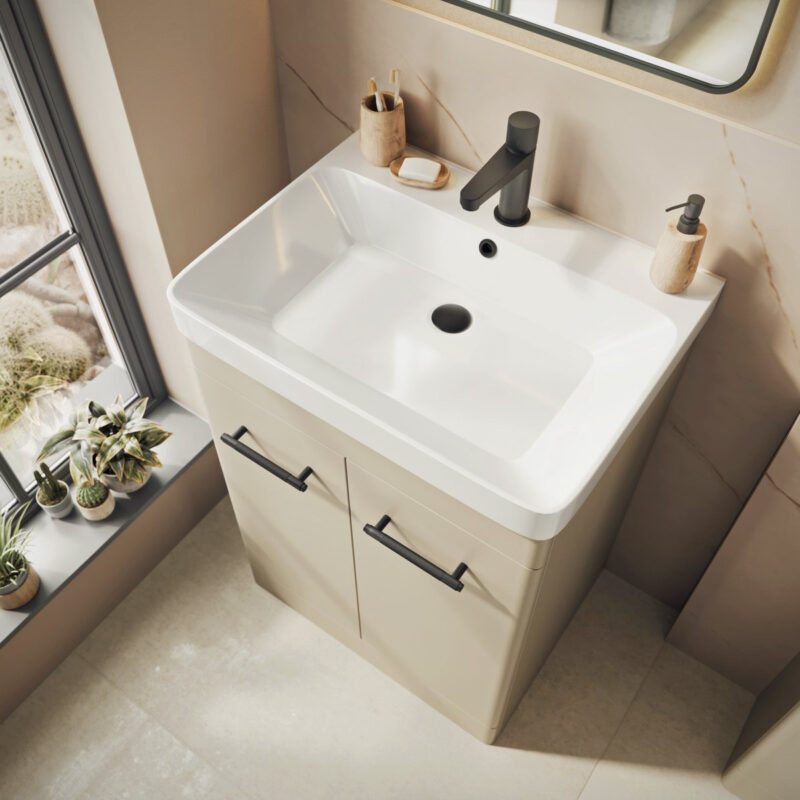 Scudo Rossini 600 Vanity Unit Stone