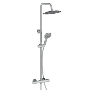 Scudo Serena Chrome Round Shower Set with Easykit
