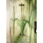 Scudo Elliot Rigid Riser Shower with Easykit Brushed Nickel