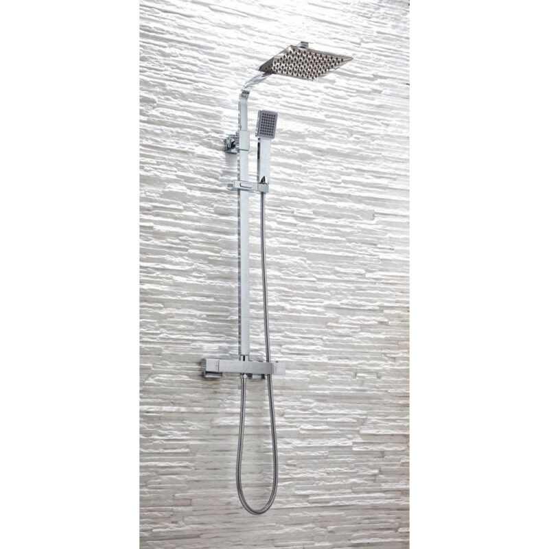 Scudo Elliot Rigid Riser Shower with Easykit Chrome Scudo Elliot Rigid Riser Shower with Easykit Chrome