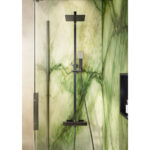 Scudo Elliot Rigid Riser Shower with Easykit Gunmetal