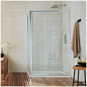 Scudo Sliding Shower Door 1000mm