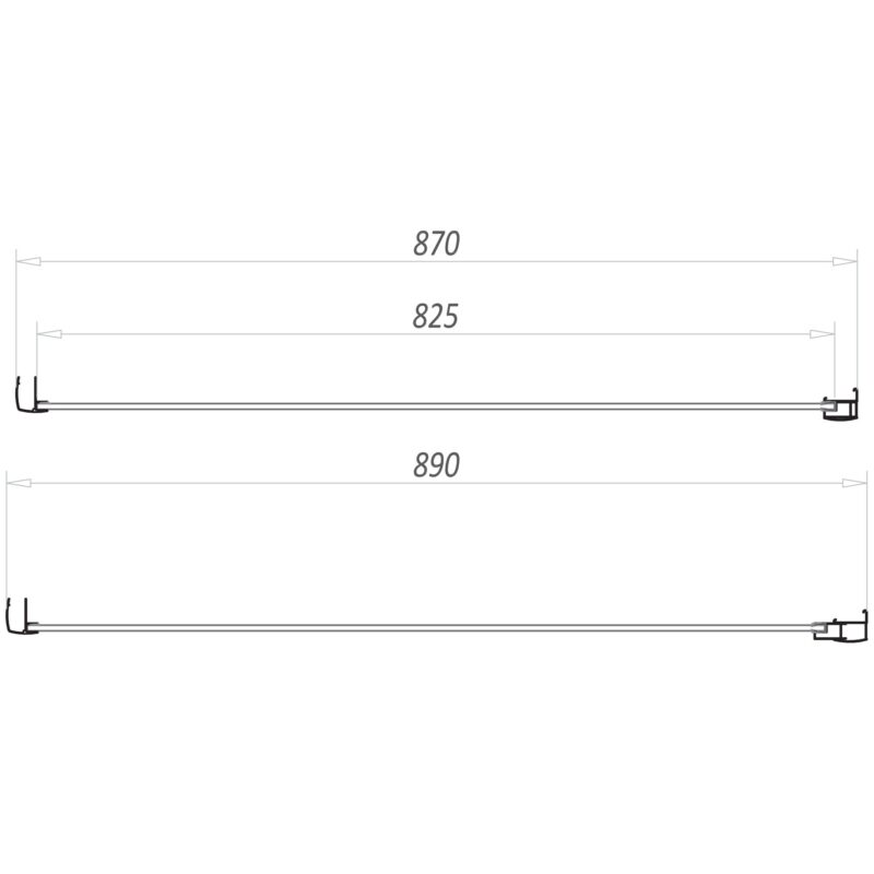 Scudo S6 Side Panel 900mm