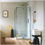 Scudo Bifold 1000mm Semi Frameless Shower Door