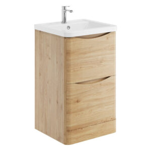 Scudo Bella 500 Floor Cabinet Davos Oak