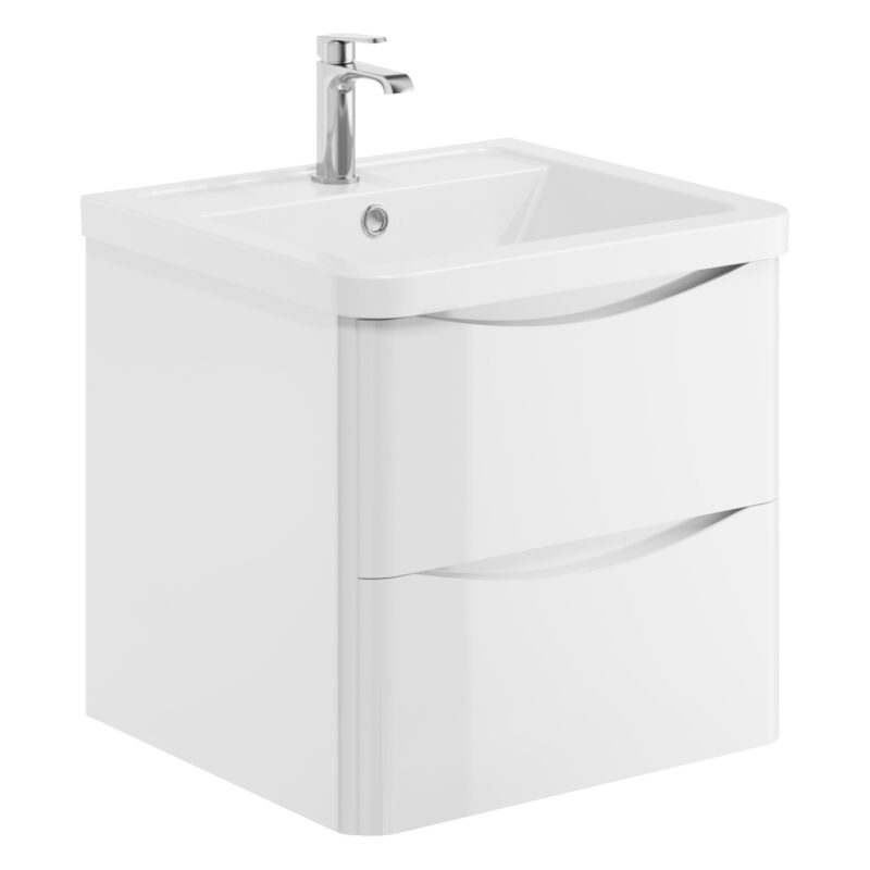 Scudo Bella 500 Wall Cabinet Gloss White Scudo Bella 500 Wall Cabinet Gloss White