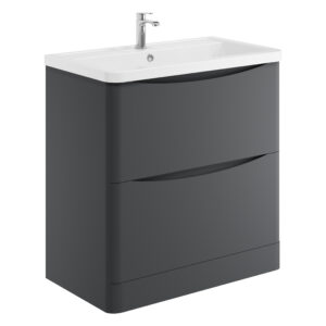 Scudo Bella 800 Floor Cabinet Matt Grey