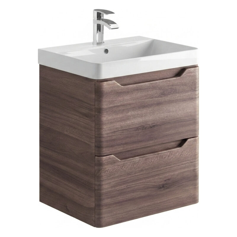 Scudo Ella 600 Wall Unit Walnut Scudo Ella 600 Wall Unit Walnut