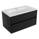 Scudo Linea Square 800 Cabinet Matt Black