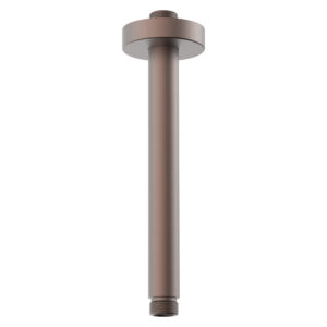 Scudo Round Ceiling Mounted Shower Arm Brushed Bronze
