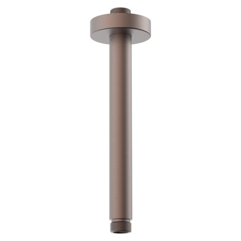 Scudo Round Ceiling Mounted Shower Arm Brushed Bronze Scudo Round Ceiling Mounted Shower Arm Brushed Bronze
