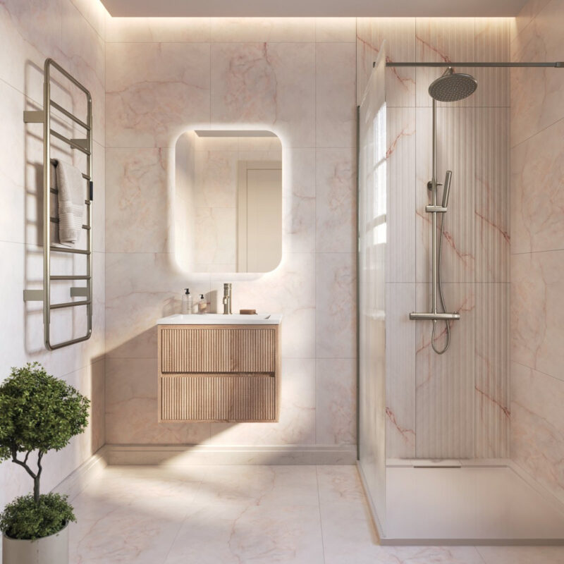 Scudo Linea Square 600 Cabinet Sonoma Oak