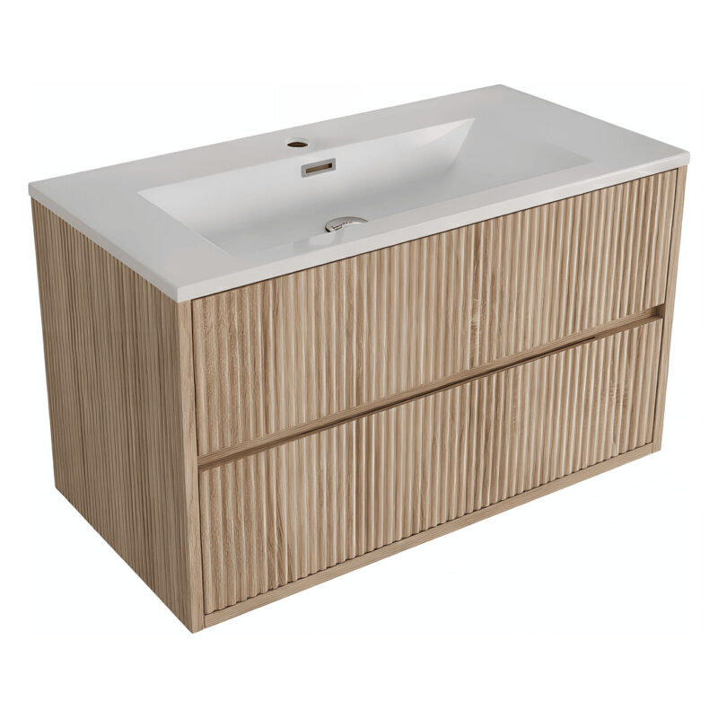 Scudo Linea Square 800 Cabinet Sonoma Oak Scudo Linea Square 800 Cabinet Sonoma Oak