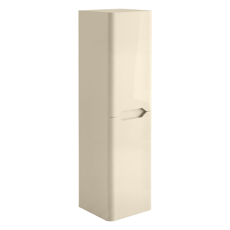 Scudo Ella 1400 Tall Boy Cabinet Stone Scudo Ella 1400 Tall Boy Cabinet Stone