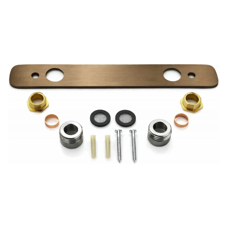 Scudo Easy Kit Plate Brushed Bronze Scudo Easy Kit Plate Brushed Bronze