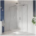 Scudo Single Door 1200x900mm Offset Quadrant Shower