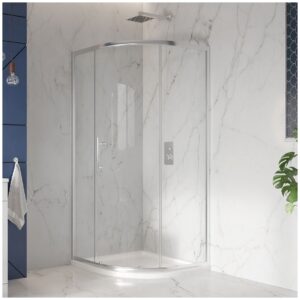 Scudo Single Door 900mm Quadrant Shower