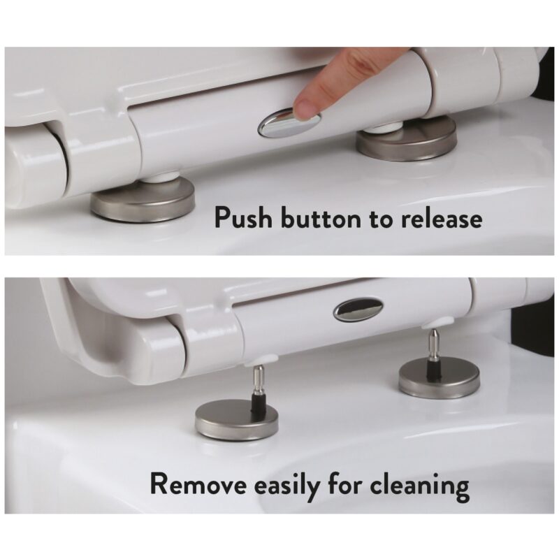 Scudo Universal Duroplast Top Fix Soft Close Toilet Seat