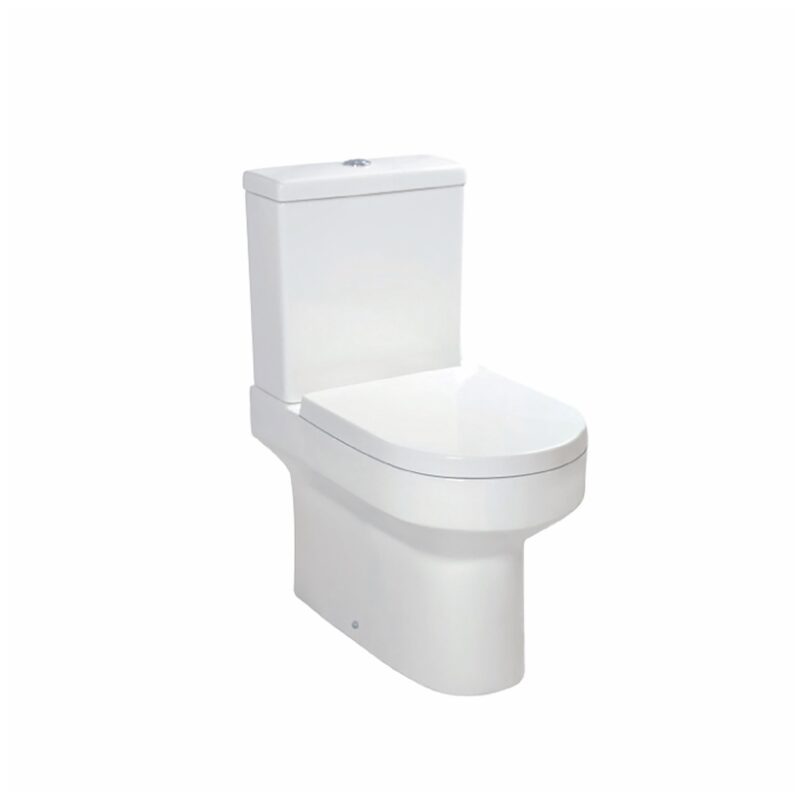 Scudo Spa D Shape Wrap Over Soft Close Top Fix Toilet Seat