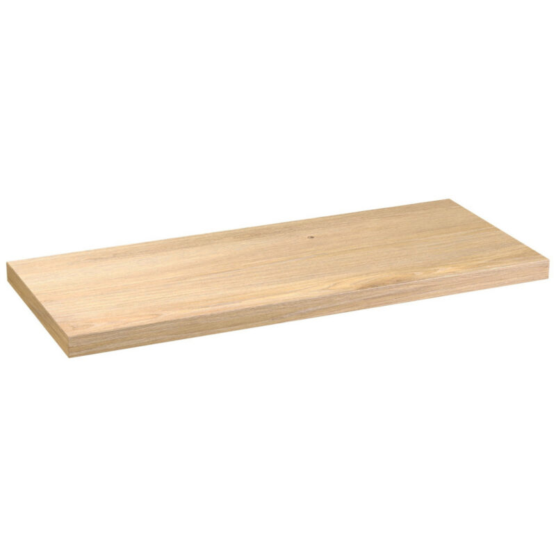 Scudo Shelph 1200mm Basin Shelf & Brackets Davos Oak Scudo Shelph 1200mm Basin Shelf & Brackets Davos Oak