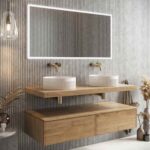 Scudo Shelph 1200mm Basin Shelf Davos Oak