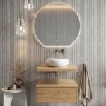 Scudo Shelph 600mm Basin Shelf Davos Oak