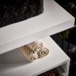 Scudo Shelph 600mm Basin Shelf Matt White