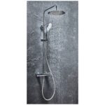 Scudo Messi Round Cool Touch Rigid Riser Shower