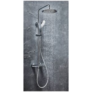 Scudo Messi Round Cool Touch Rigid Riser Shower
