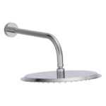 Scudo Shower Head & Arm 300mm Chrome
