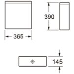 Scudo Spa Close Coupled Cistern & Fittings