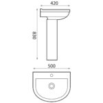 Scudo Spa Pedestal