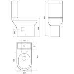 Scudo Spa Comfort Height WC Pan