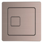 Scudo Square Brushed Bronze Dual Flush Button