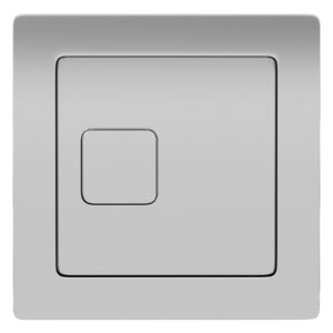 Scudo Square Chrome Dual Flush Button