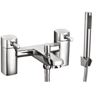 Scudo Forme Bath Shower Mixer with Shower Kit & Wall Bracket