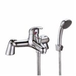 Scudo Tidy Bath Shower Mixer with Shower Kit & Wall Bracket